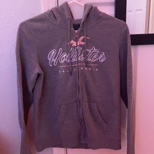 hollister zip up
